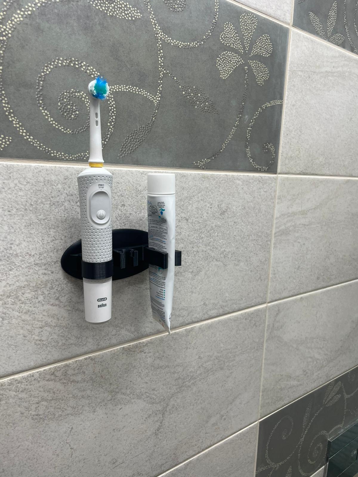 modular bathroom toothbrush holder