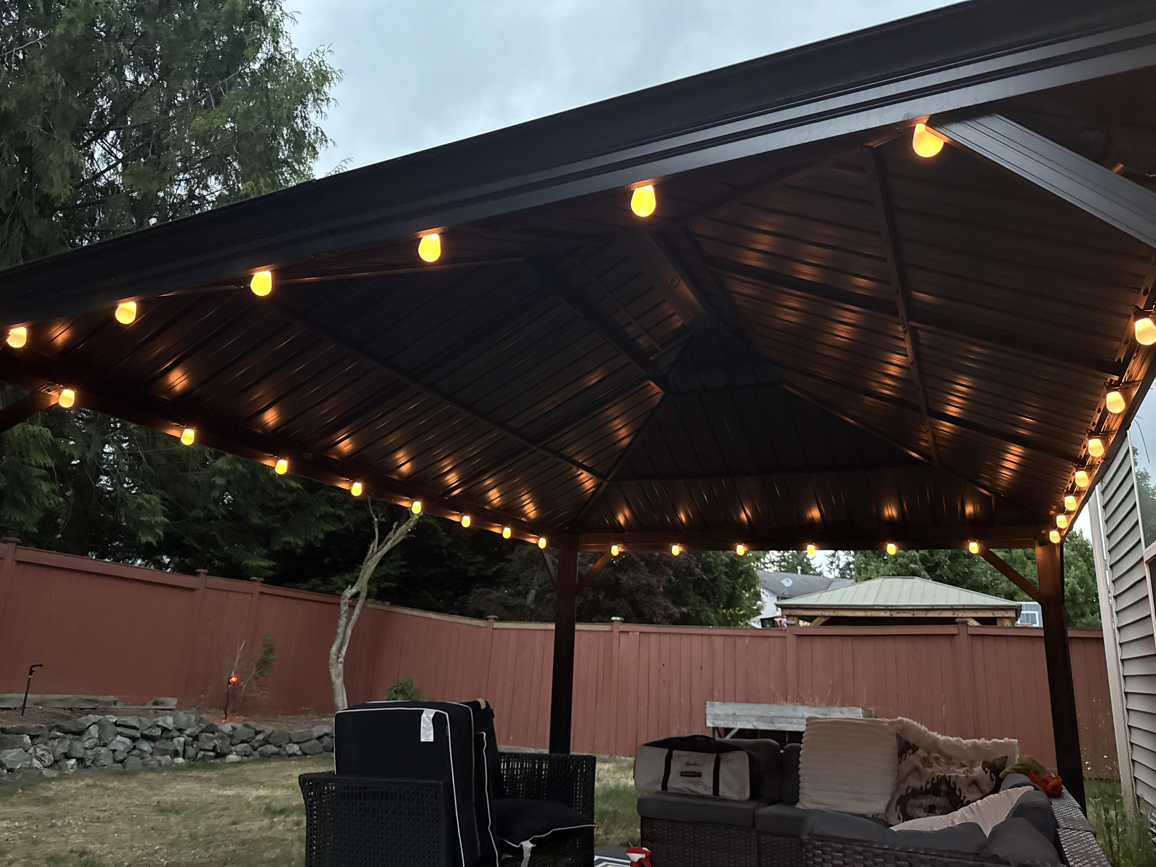 Sojag Genova Gazebo Govee String Light Mounts