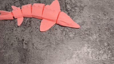 Flexi sturgeon fish