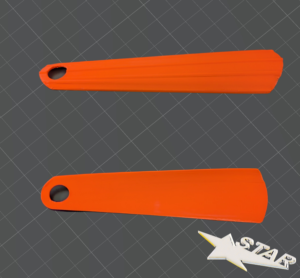 Schuhlöffel breit und verstärkt / Shoehorn wide and reinforced