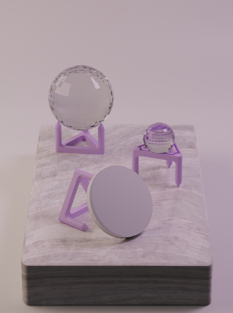 Miniatura 2 do modelo 3D Paint stand (Tripod)