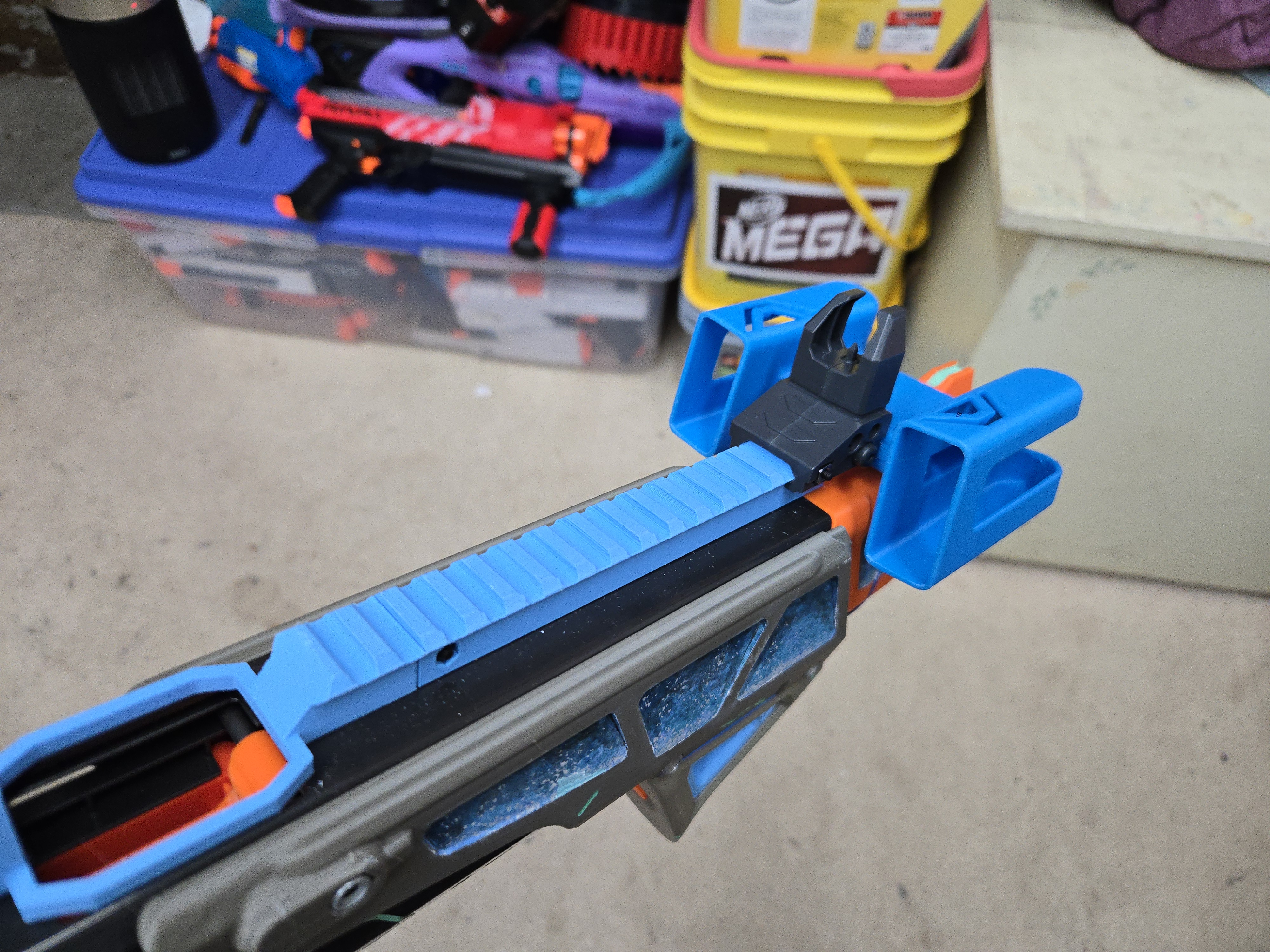 Top Picatinny (20mm) SIDE~CAR Nightingale Mag Holders (onboard mag carry) Remix