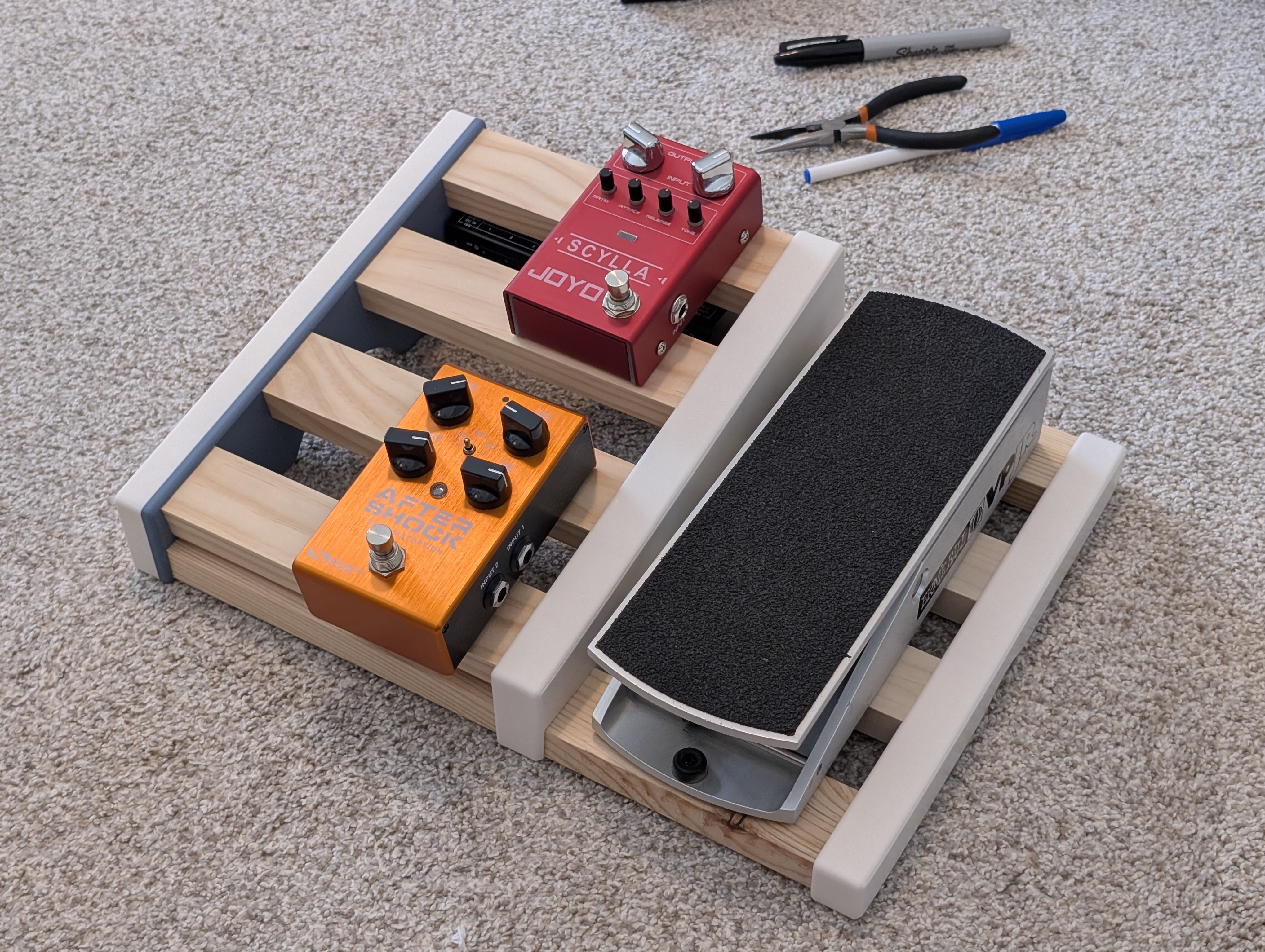 Multi-level Pedalboard