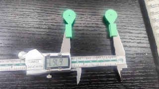 Pupillary Distance (PD) Caliper Attachment