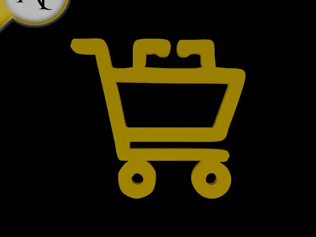 Simple Shopping Cart Symbol - 2D Art