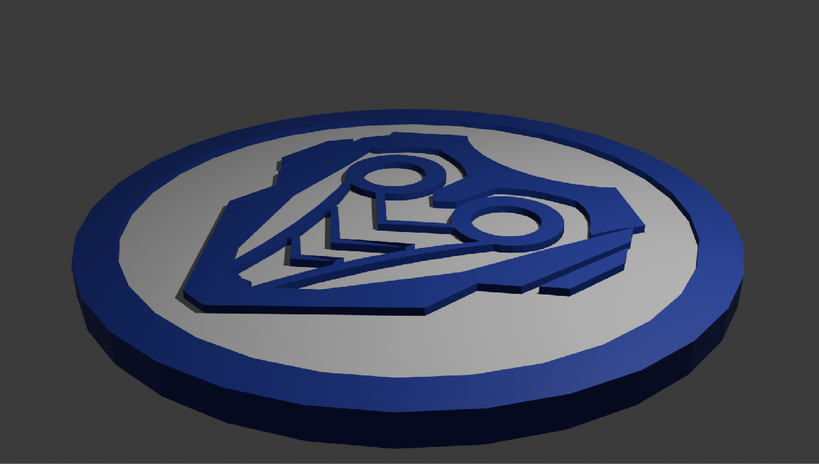 Star Lord symbol token/keychain