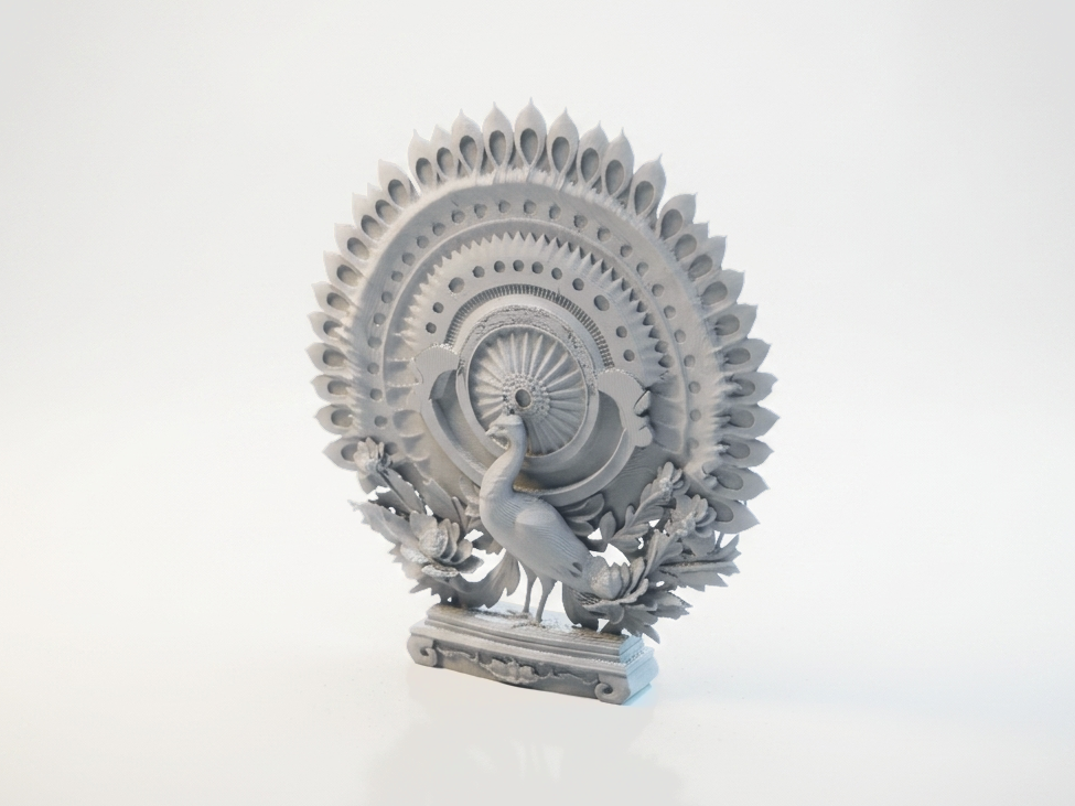 Peacock Sculpture Animals 3D Printable