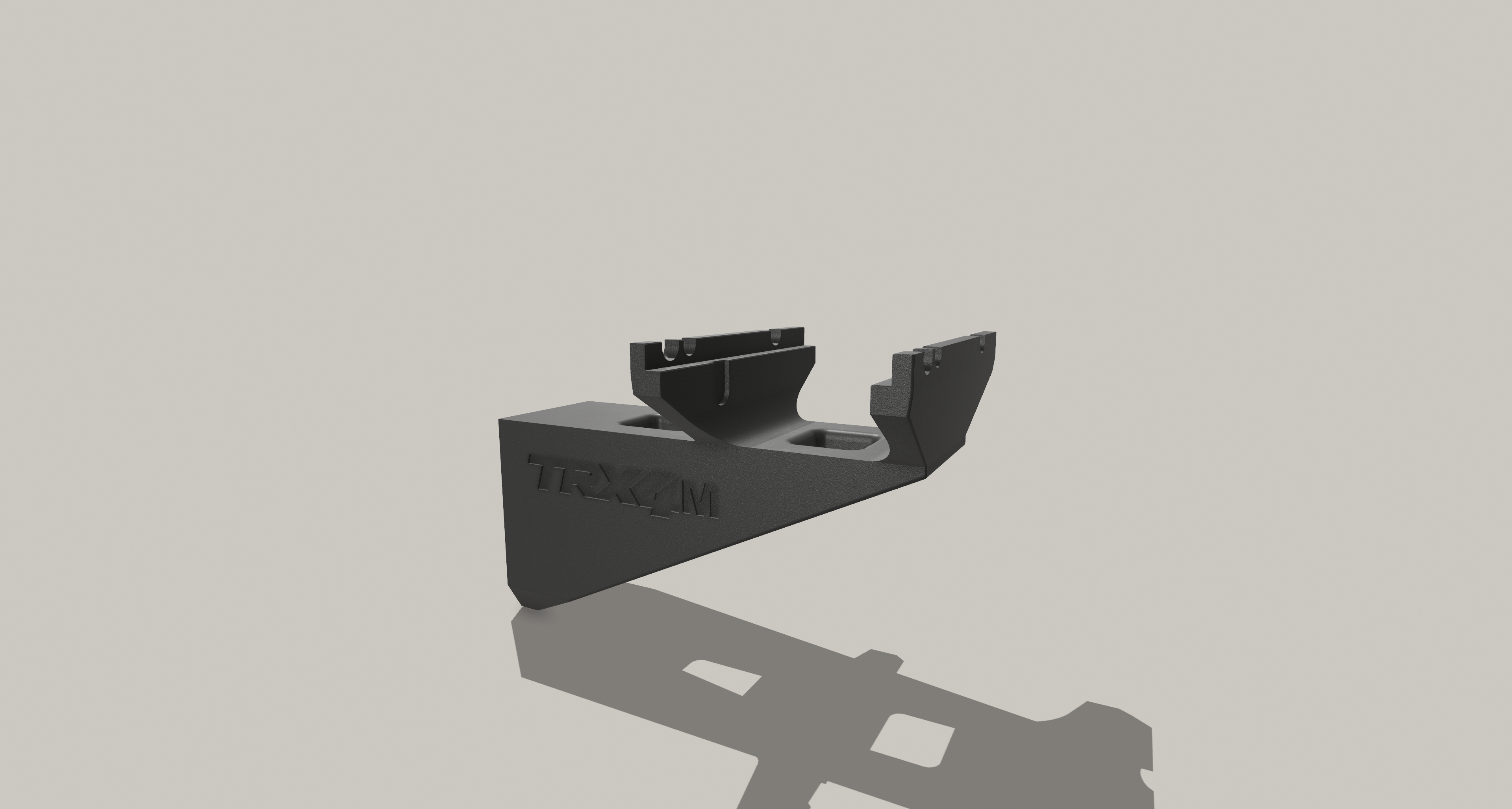 Traxxas TRX4M wall mounts - standard chassis