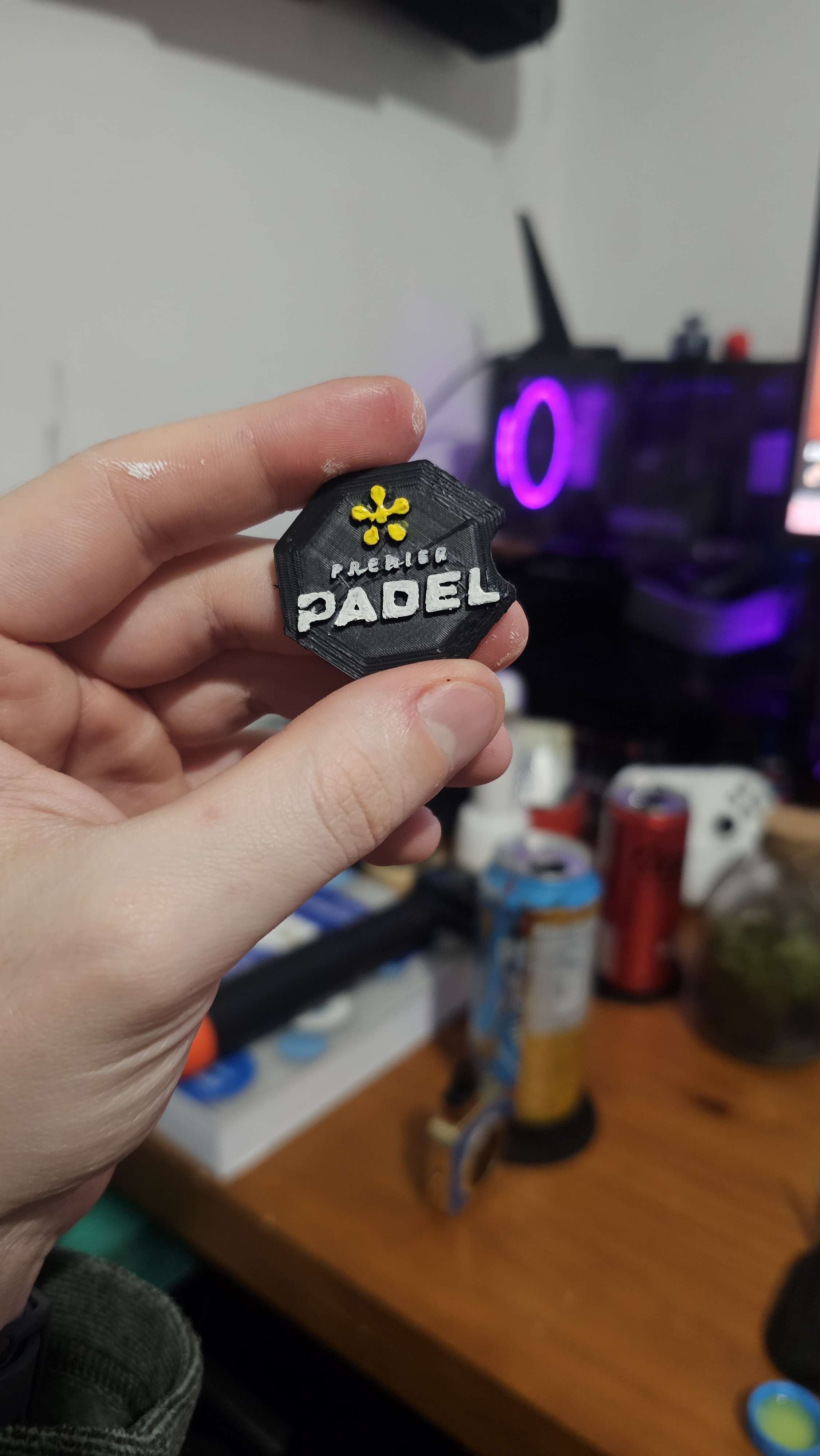Bullpadel Racket Butt Cap XPLO 2025 Premier Padel Bottom