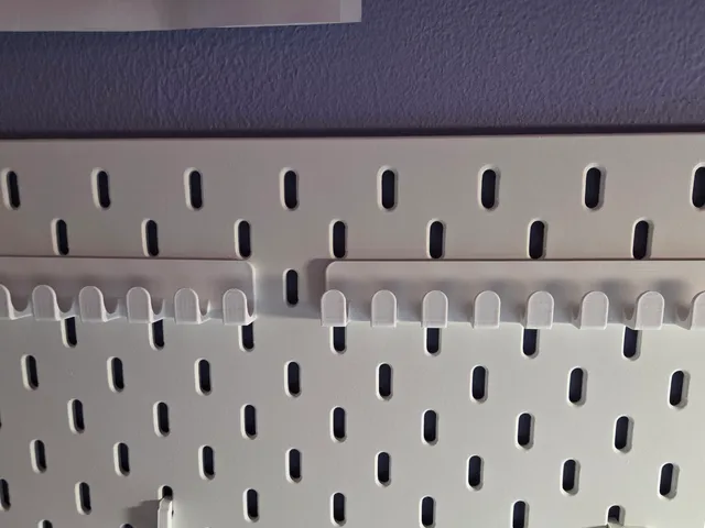 Ikea skadis pegboard hook rack