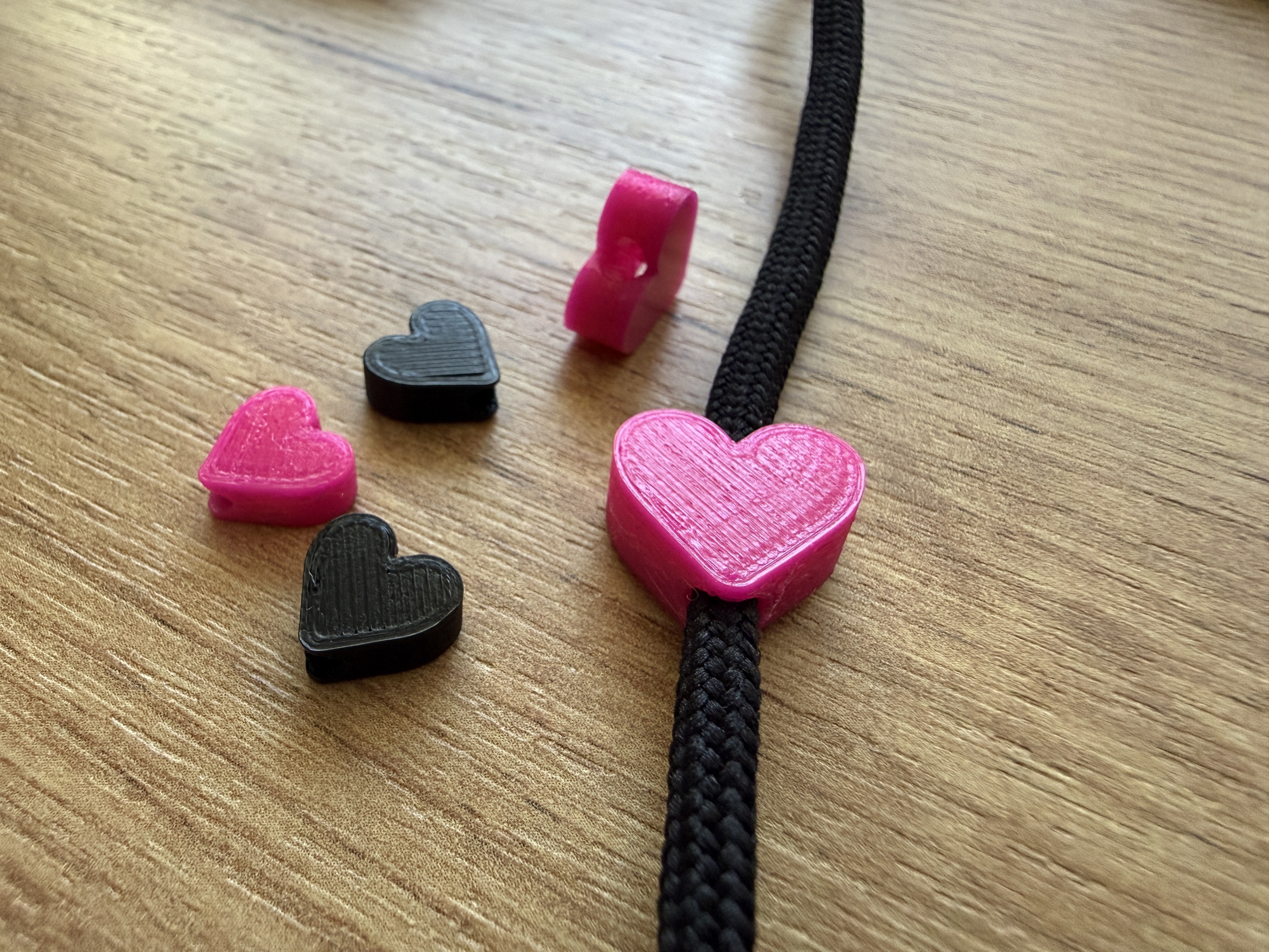 Heart Cord Bead – Valentine Edition