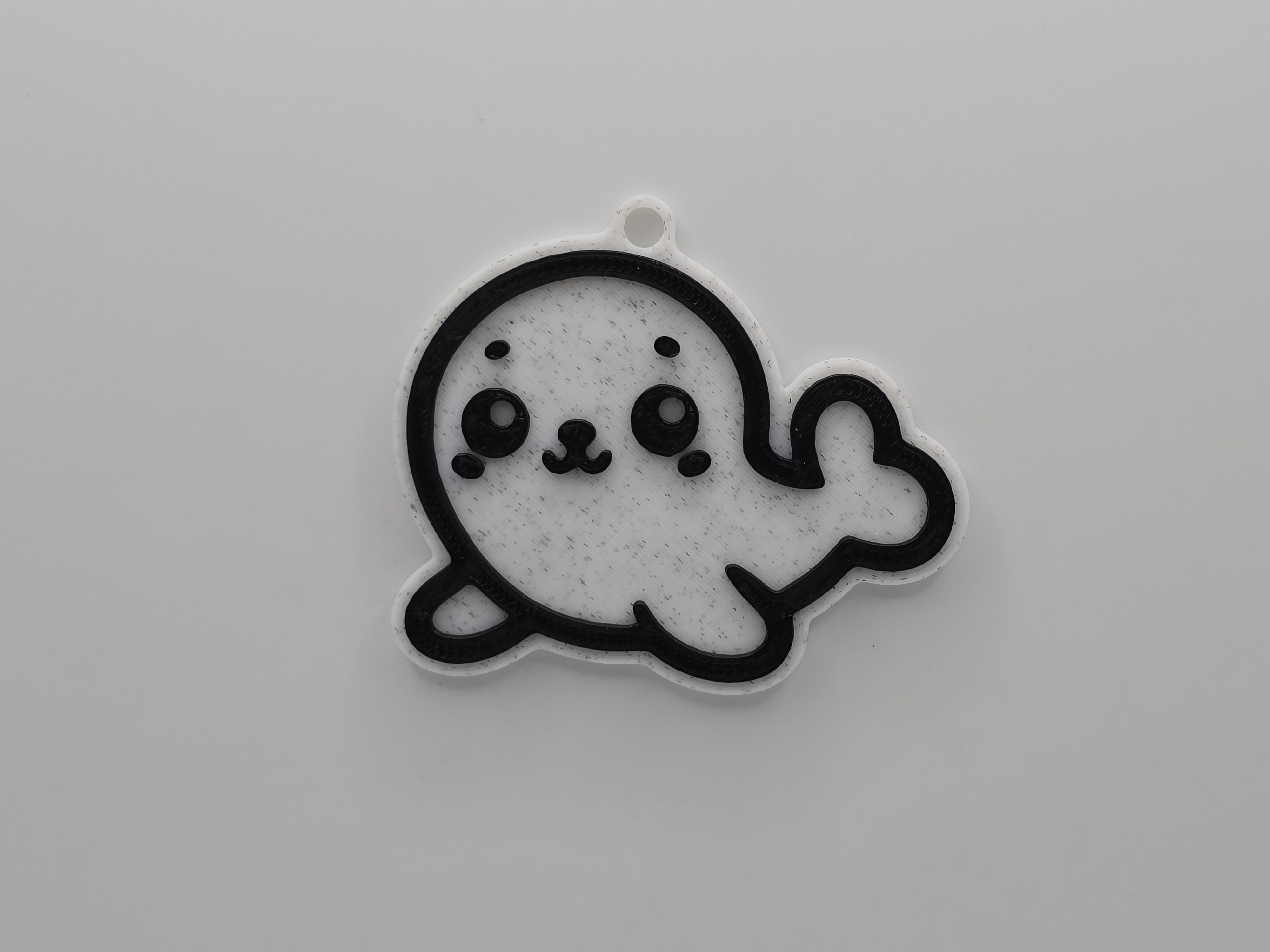 Cute Seal Keychain