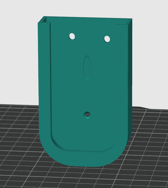 Livarno remote 3d print holder Long