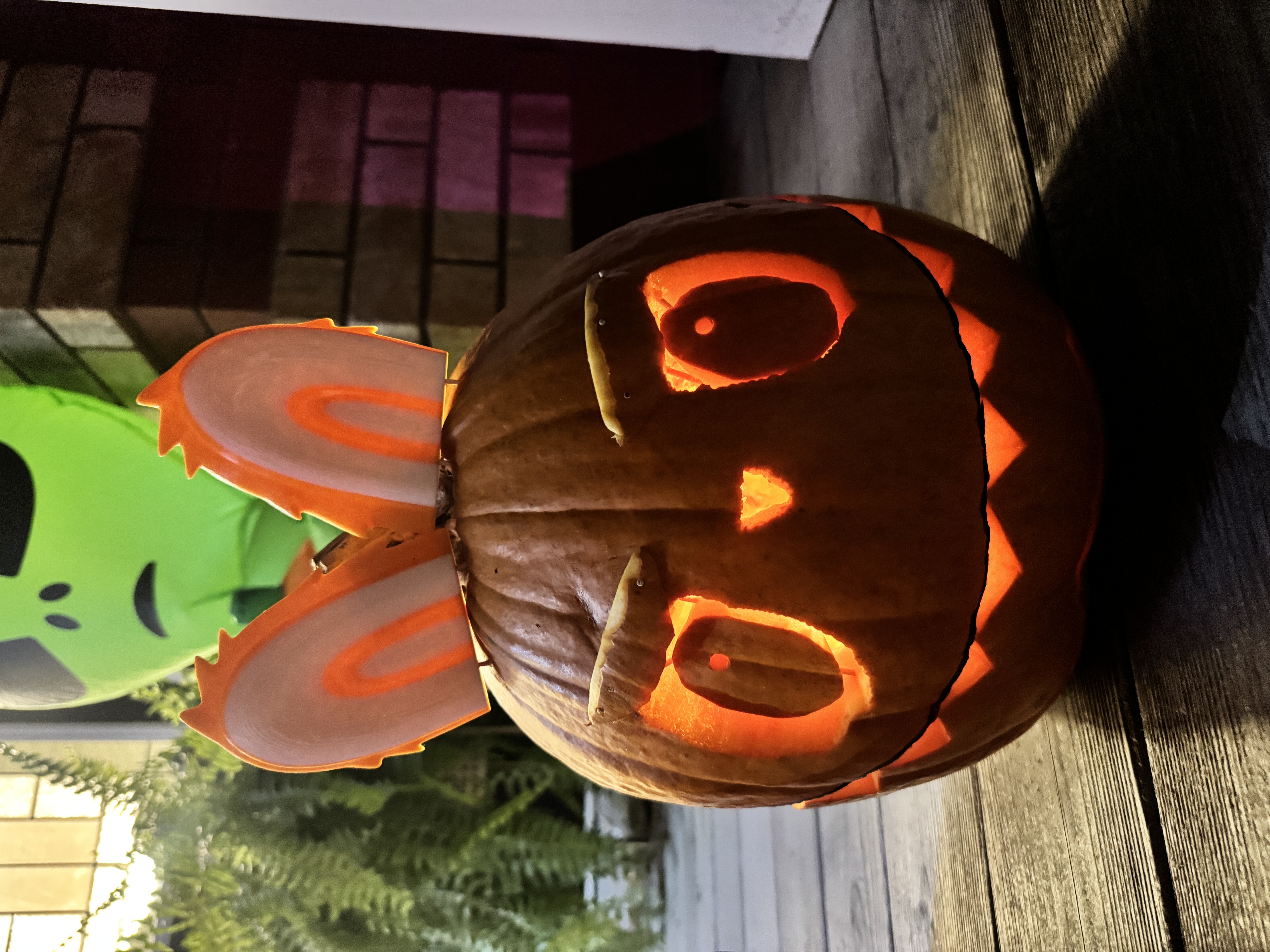 Ears for pumpkin carving