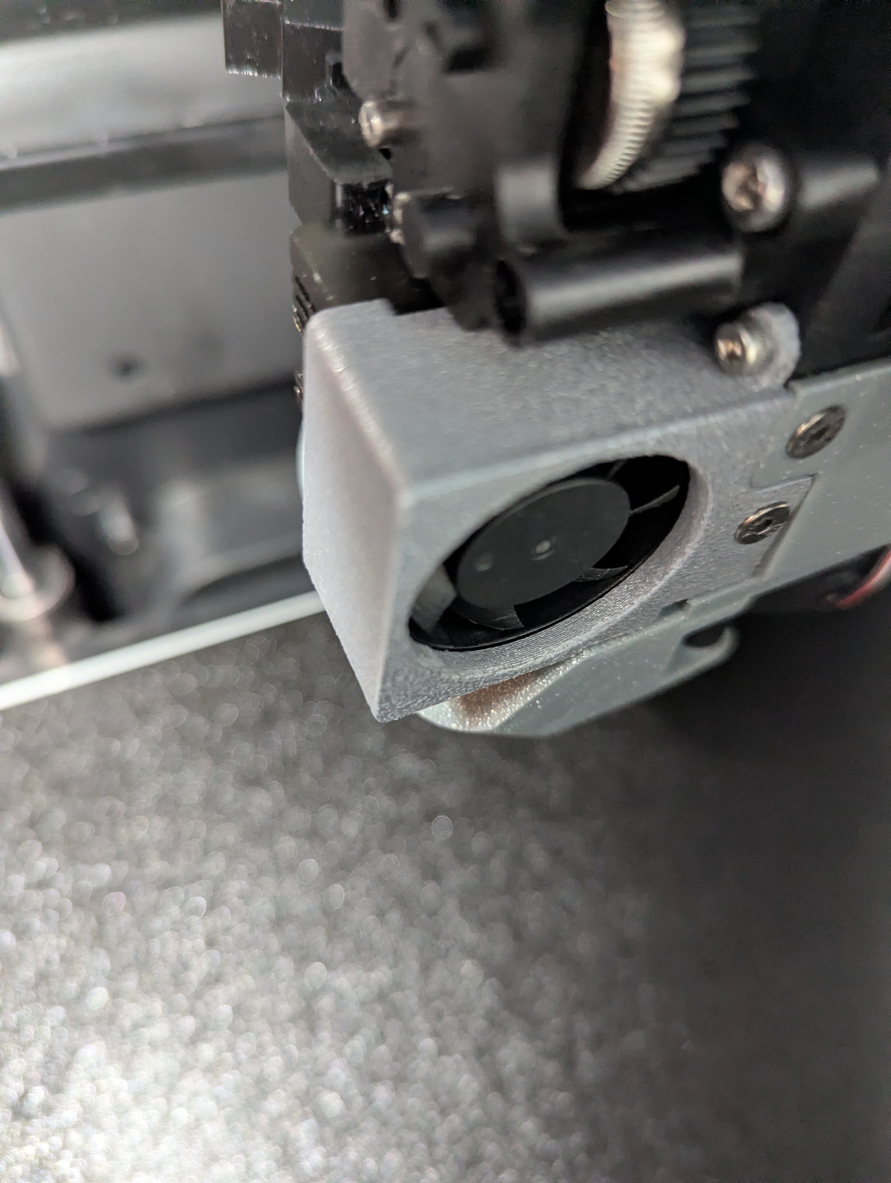 Qidi Q2 3010 Hotend Fan Mount *updated version for v51 and v60 Part Cooling Ducts added