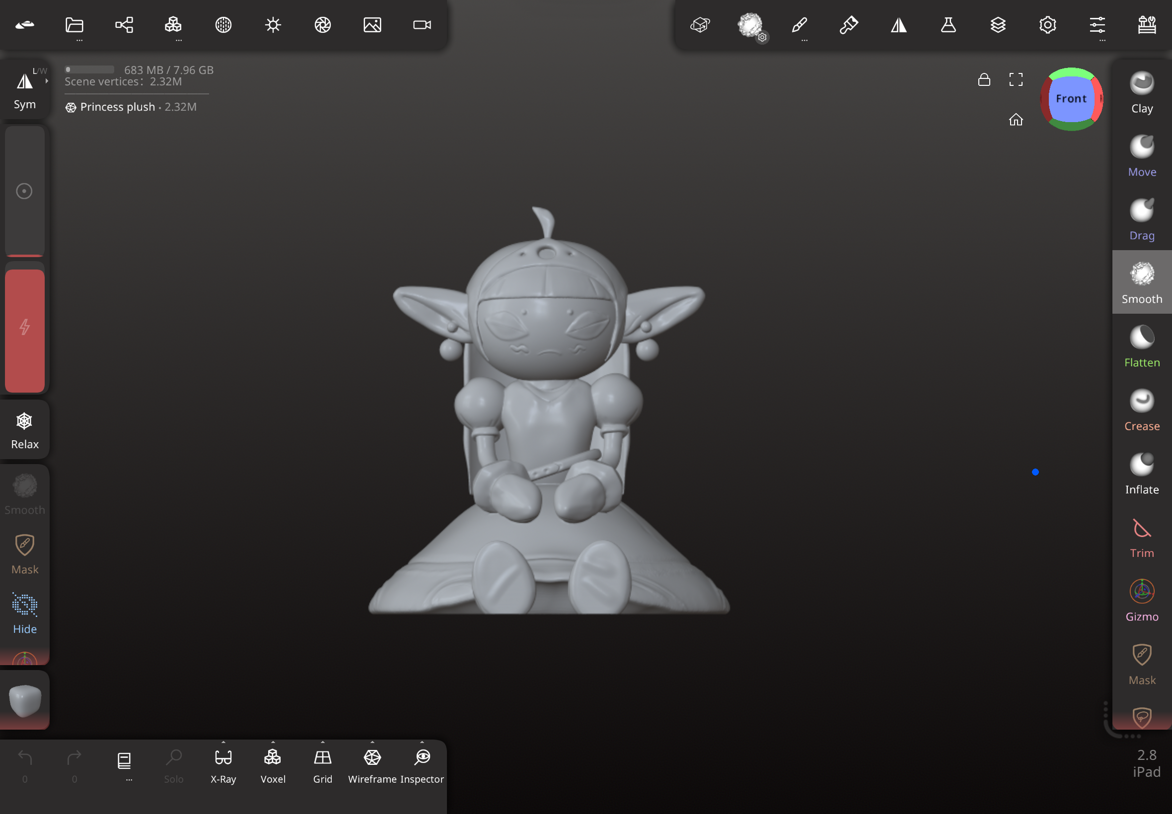 Fortnite Inspired Elf Princess Plushie