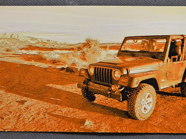 Jeep Wrangler TJ hueforge