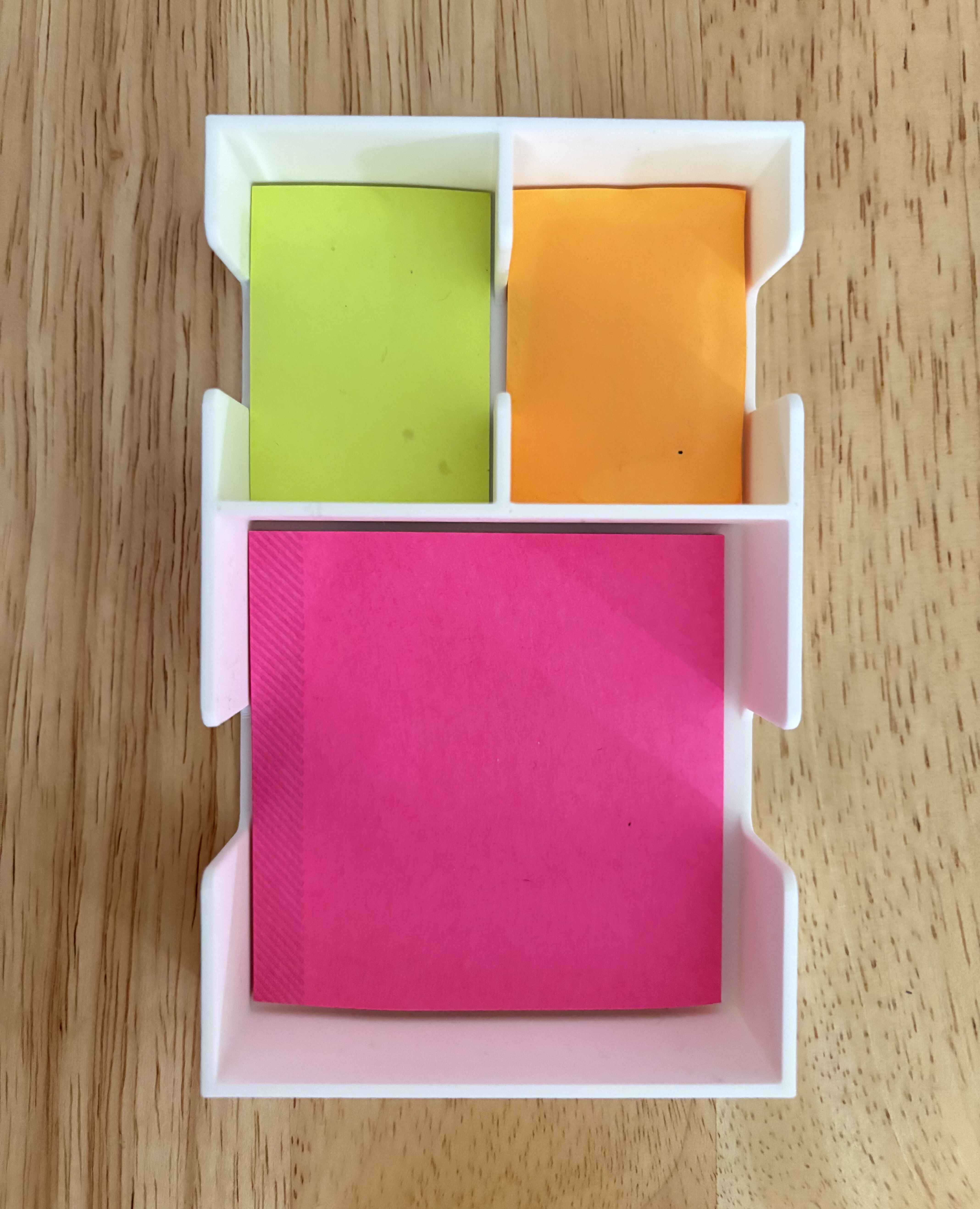 Miniatura 3 do modelo 3D Post-it note holder