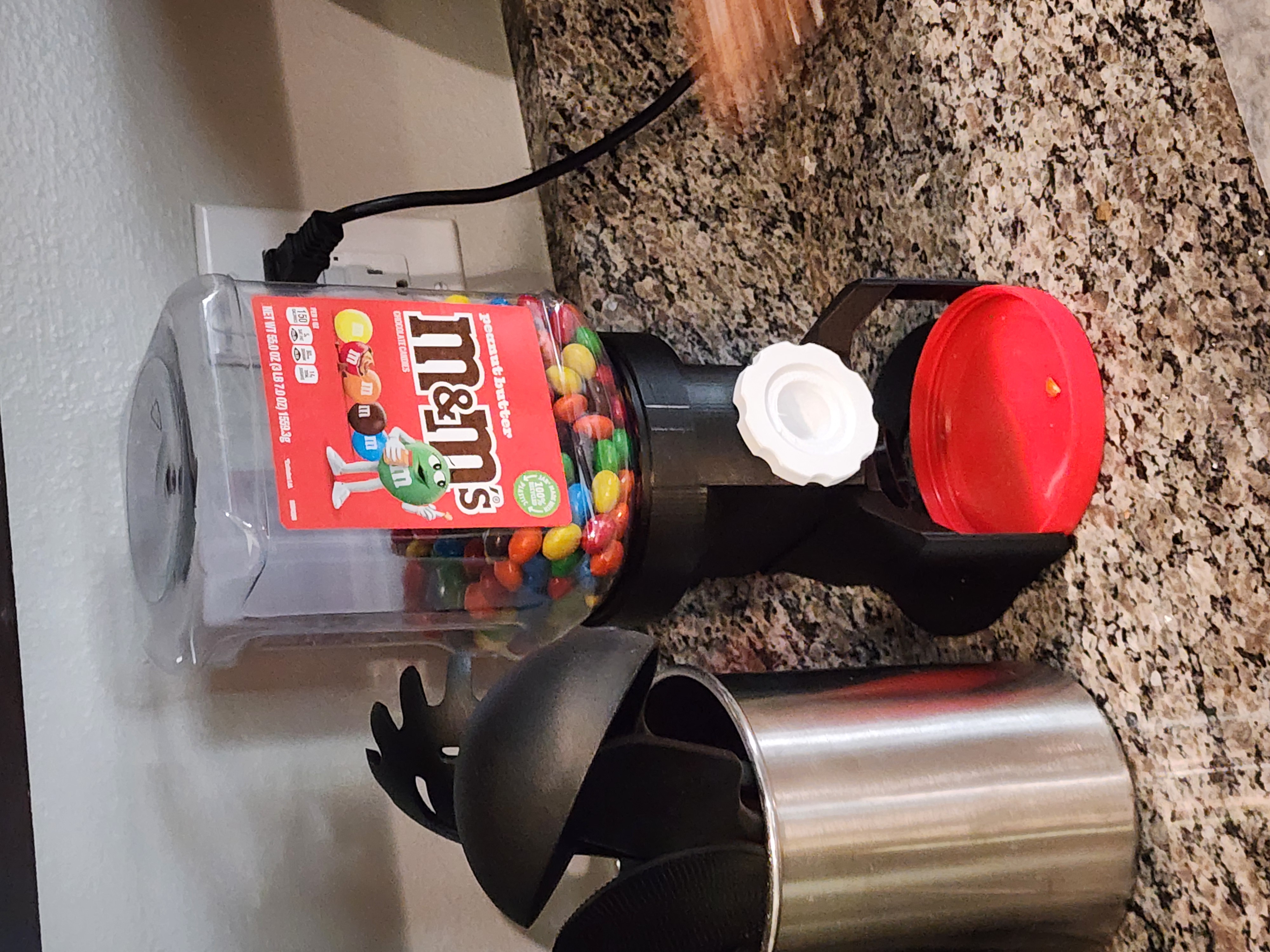 m&m candy dispenser