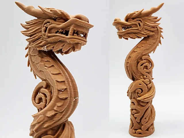Spiral Dragon Totem