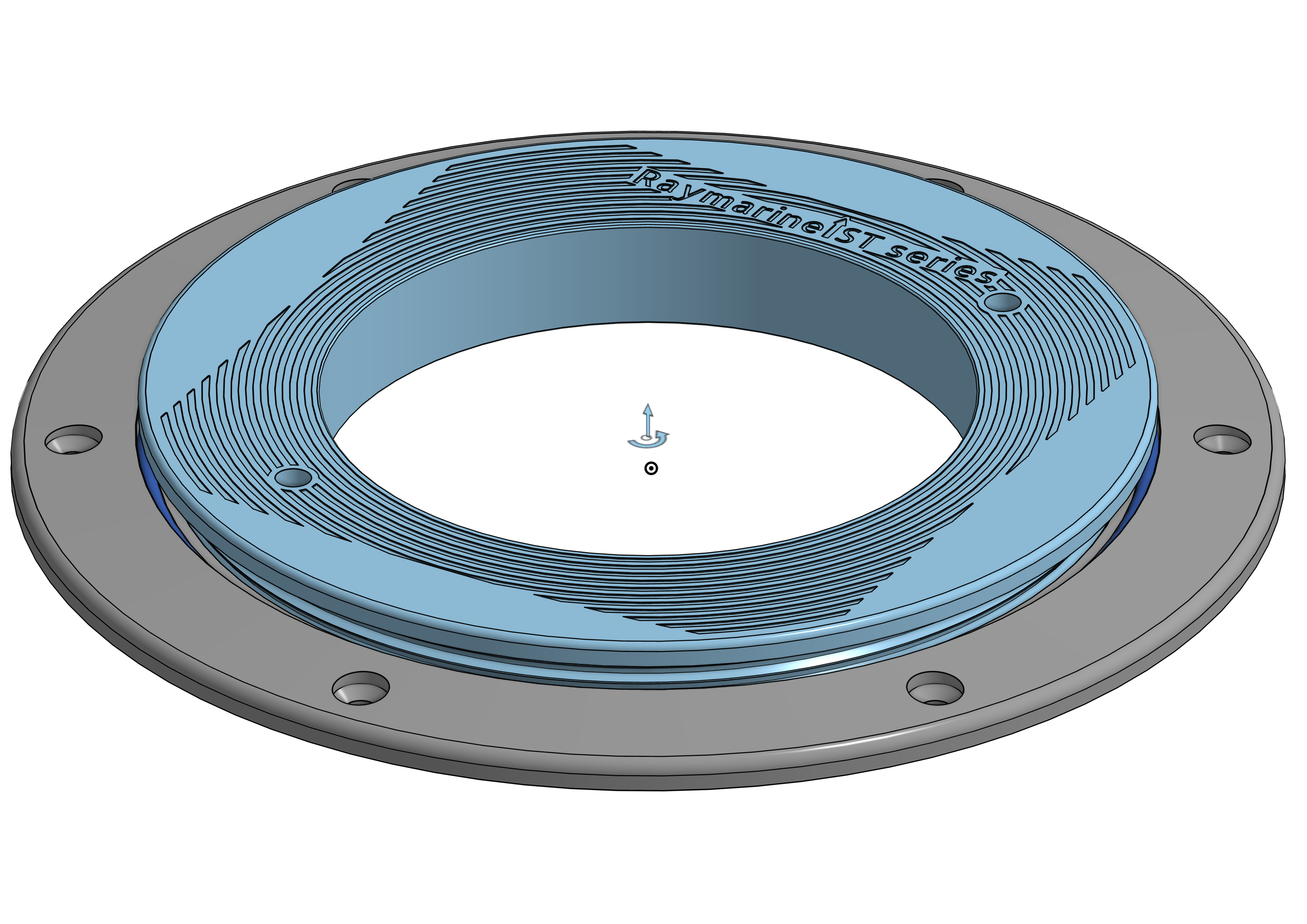Raymarine ST series ø 130 TREM hatch
