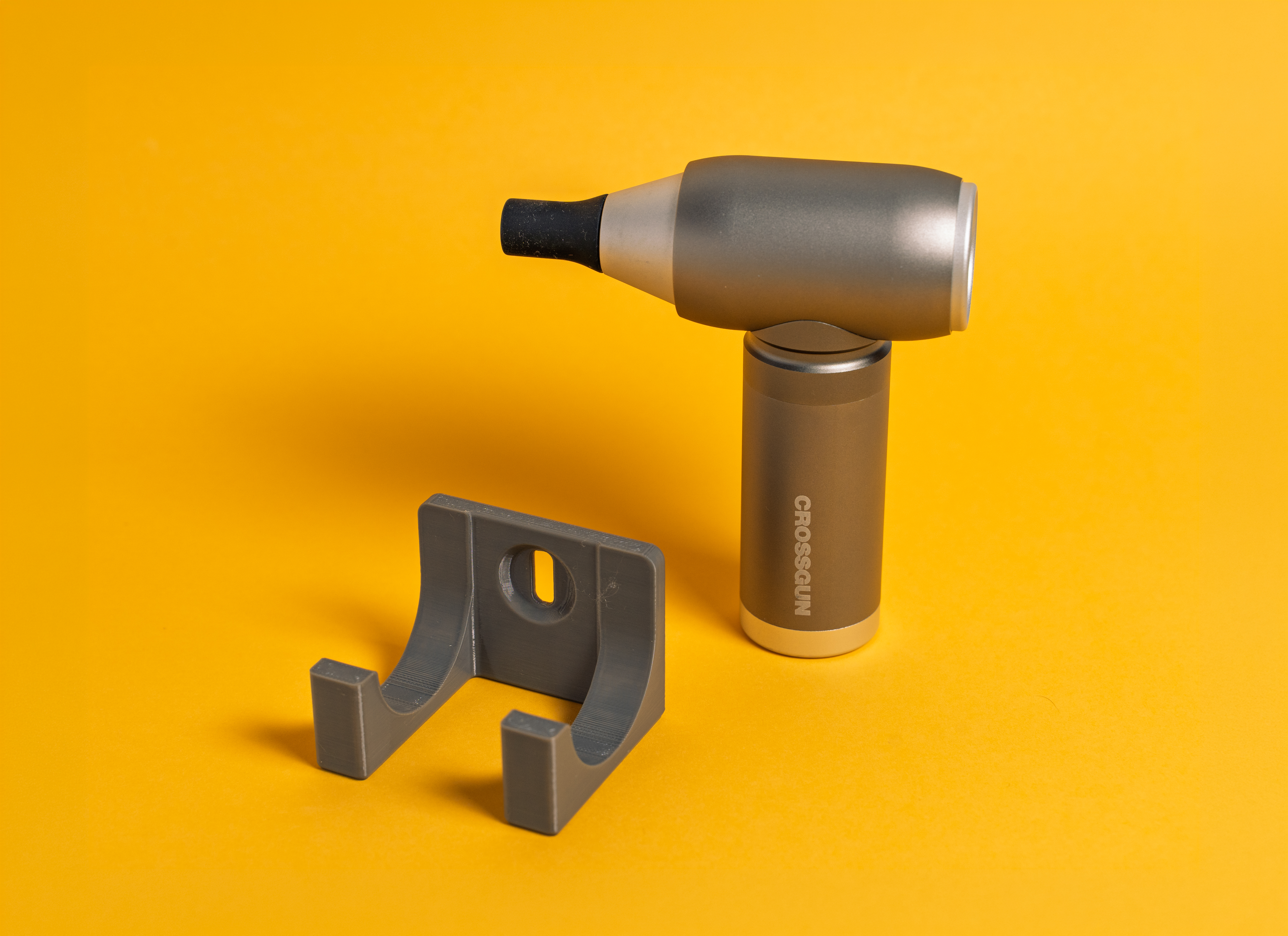 Crossgun turbo fan Skadis holder T-clip