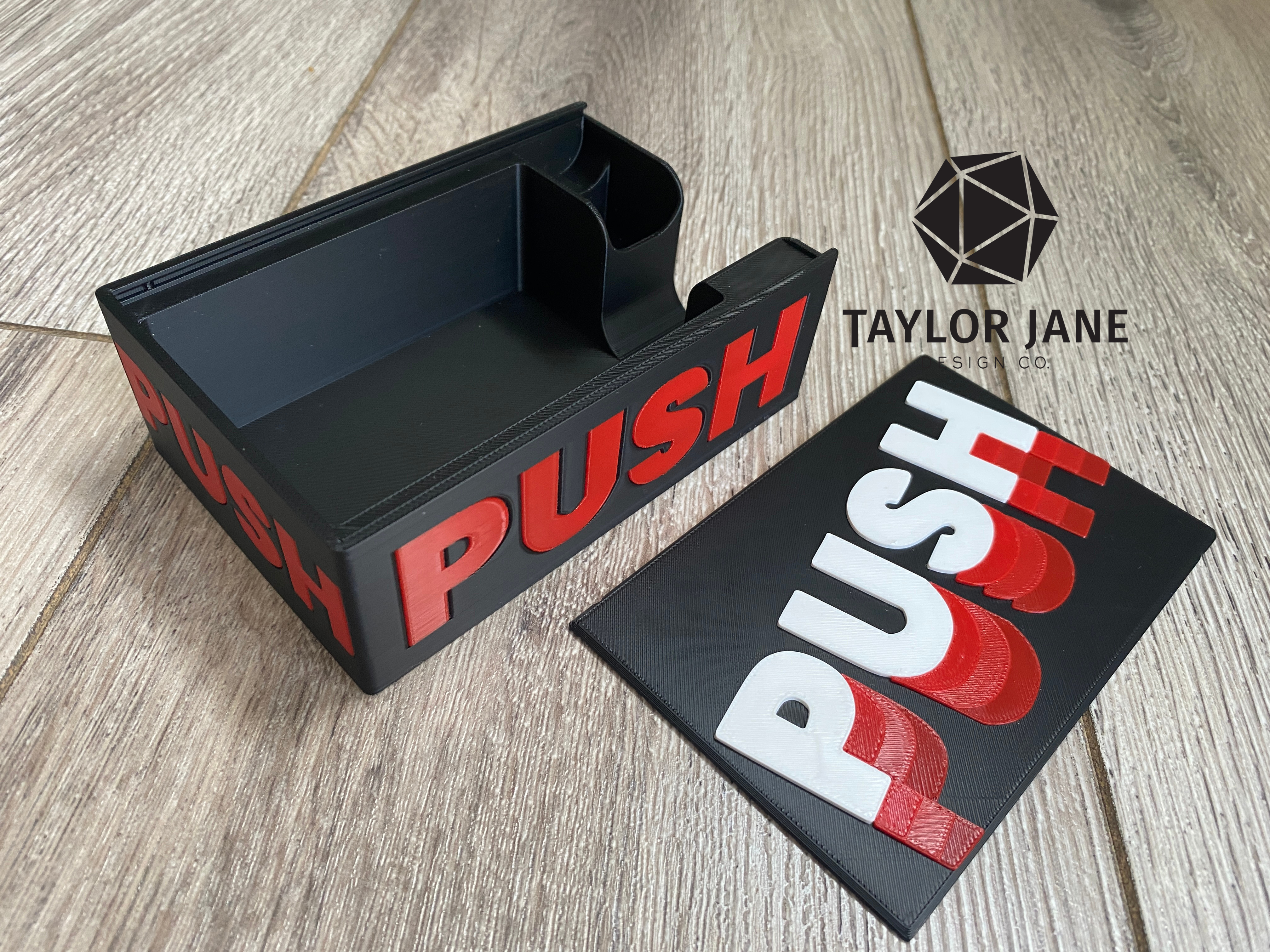 PUSH Compatible Card Game Compact Travel Box