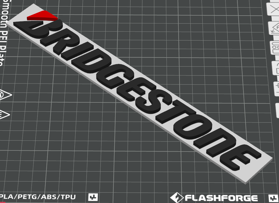 Bridgestone logo for office \ workshop