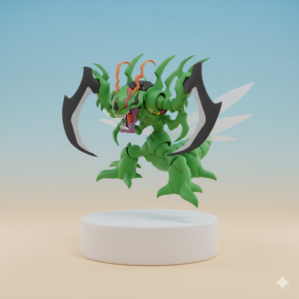 Snimon Digimon Creature Model