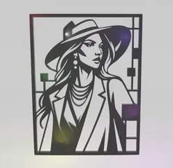 charming lady