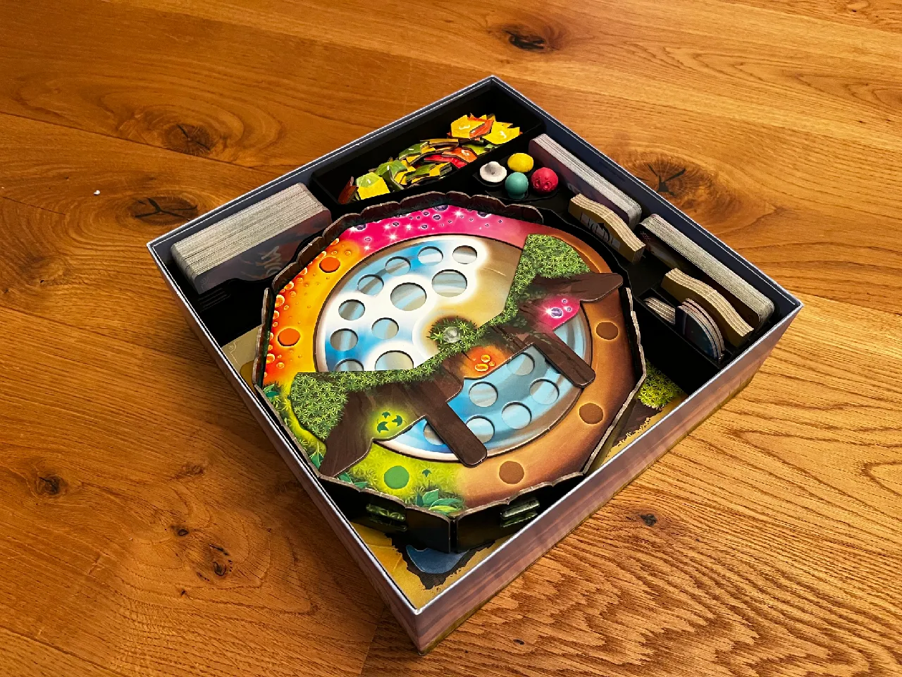 Mycelia + Prisma Expansion Playable Board Game Insert by