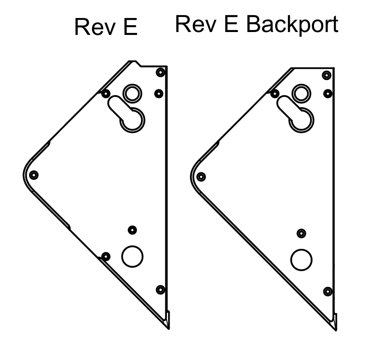 Backported Rev E top plate for the Endgame Lemonstruder Rev D 3D model