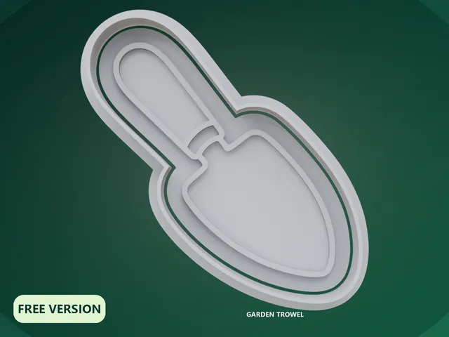 Gardening Cookie Cutter STL – 3D Print Biscuit Mold Set