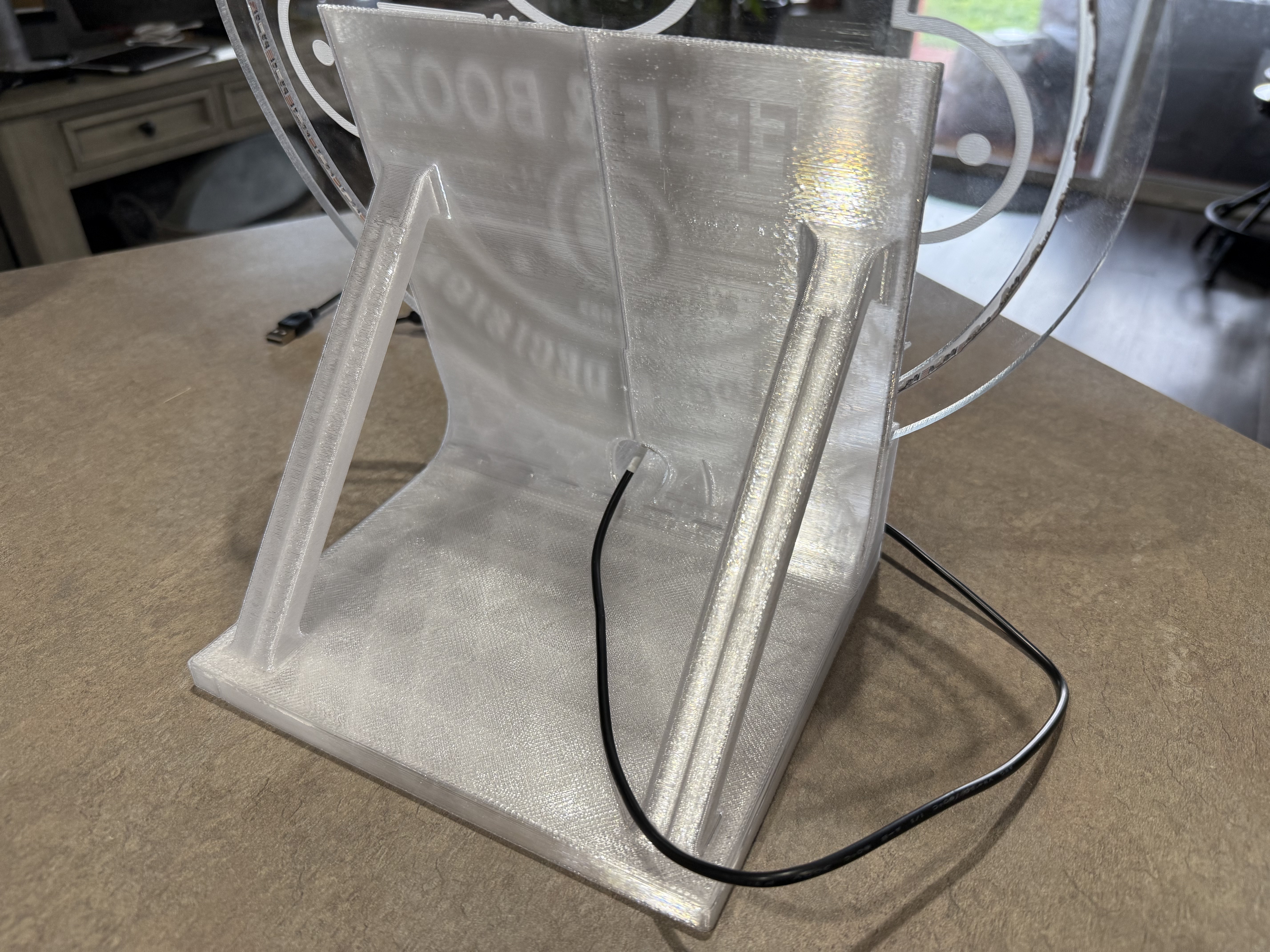 12" Circle Sign Stand