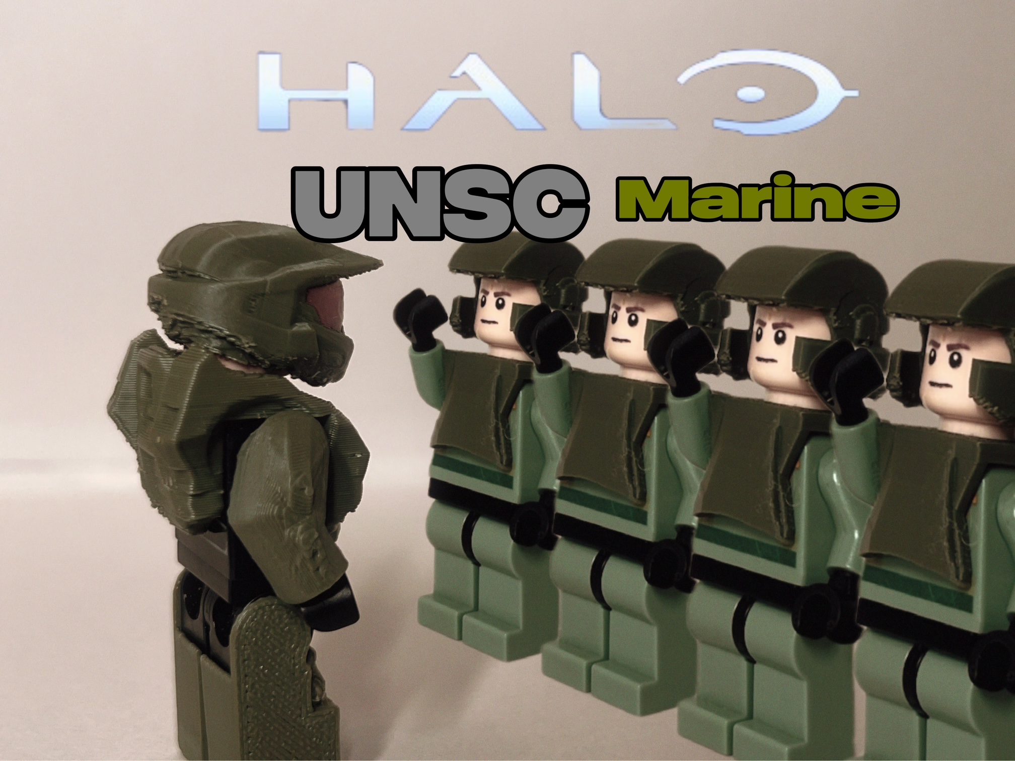 Brick halo inspired UNSC armor