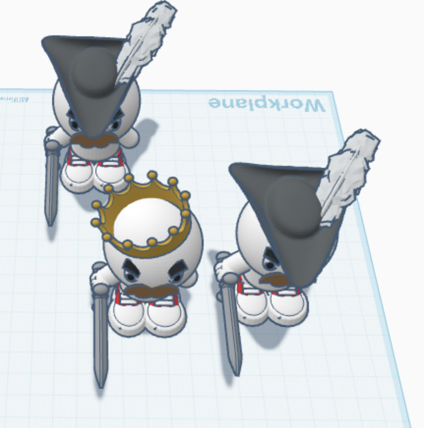 The king & it's guards
