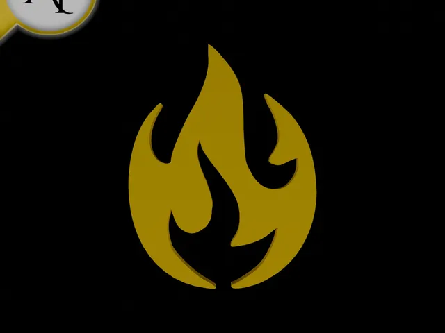 Simple Flame Symbol - 2D Art