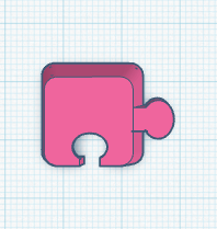 Puzzle piece key