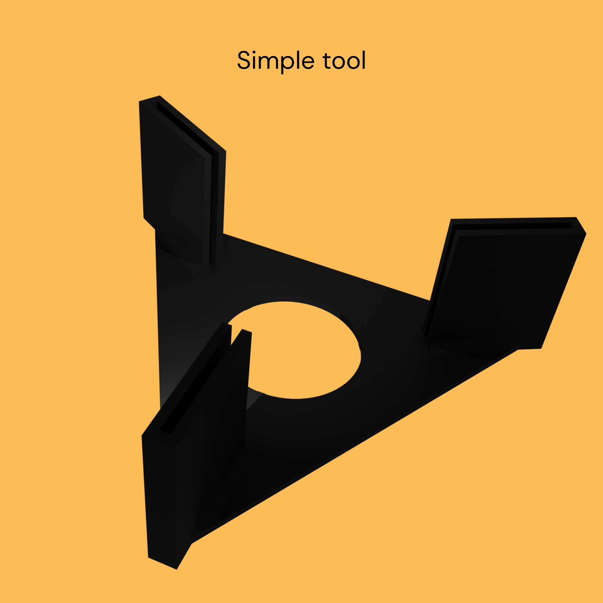 Fin Alignment Jig (for model rockets)