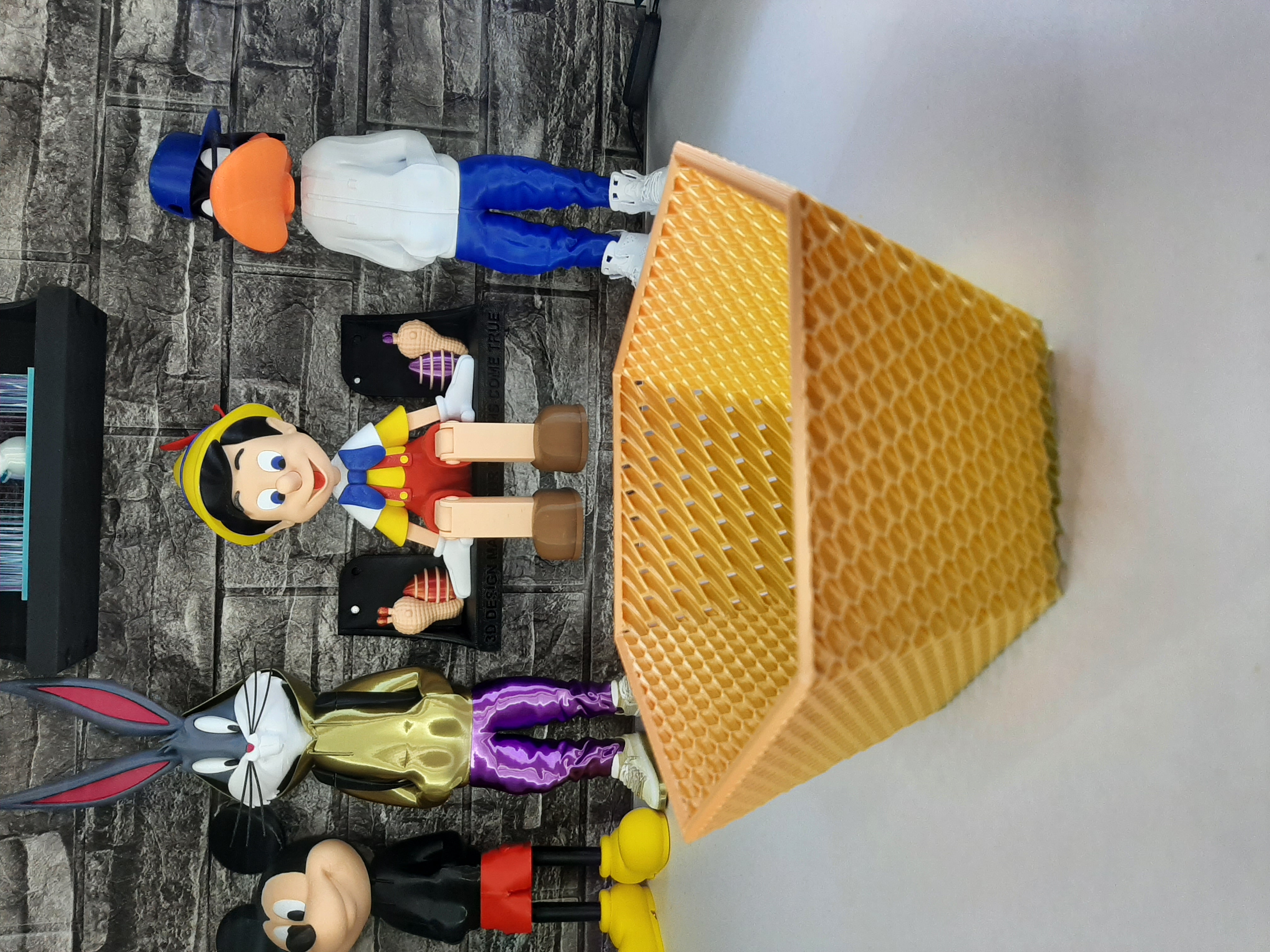 honeycomb hexagonal bowl — miniatura 3