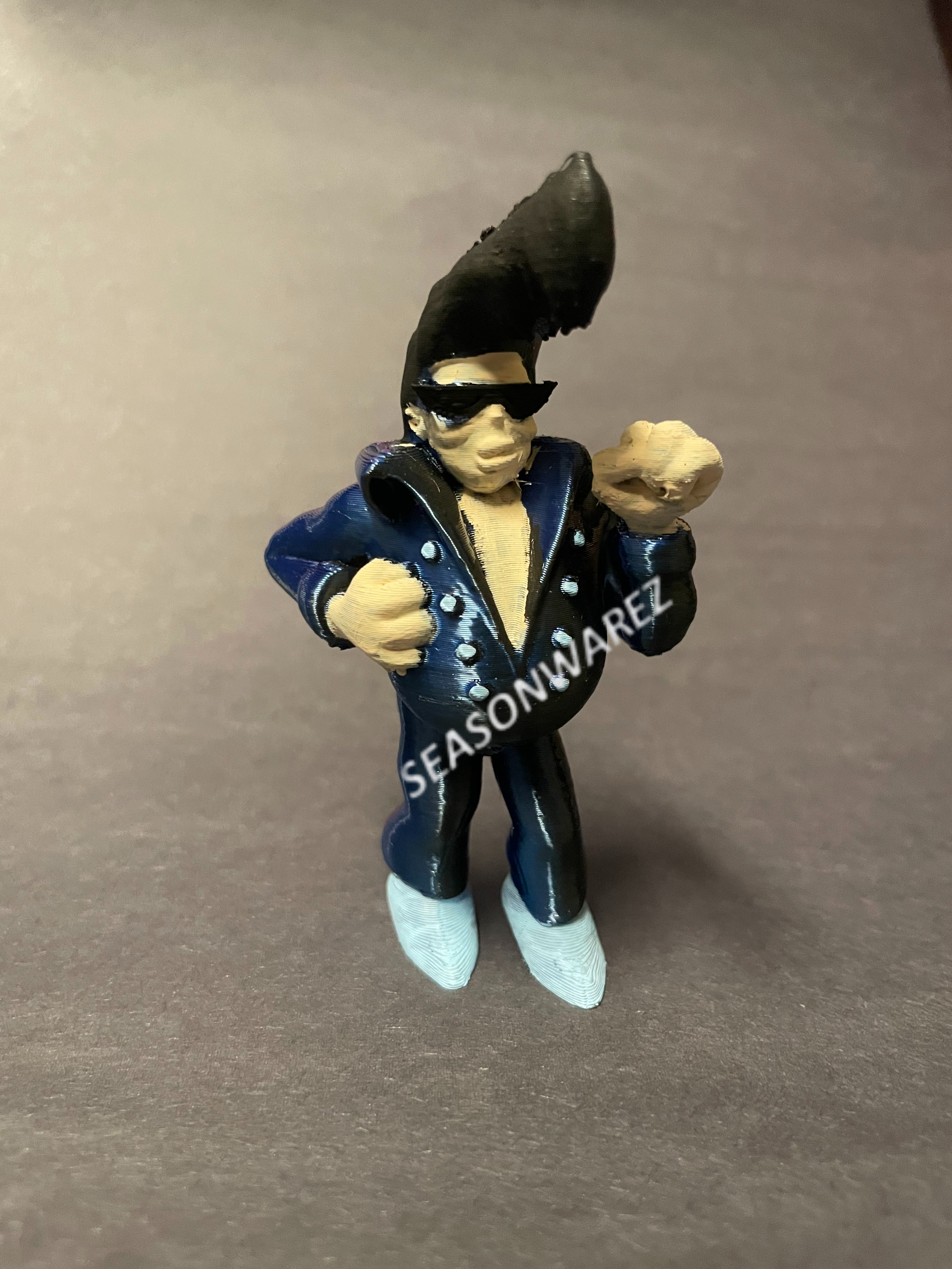 Blue Suede Goo - Classic Clay Fighter 3D model by seasonwarez