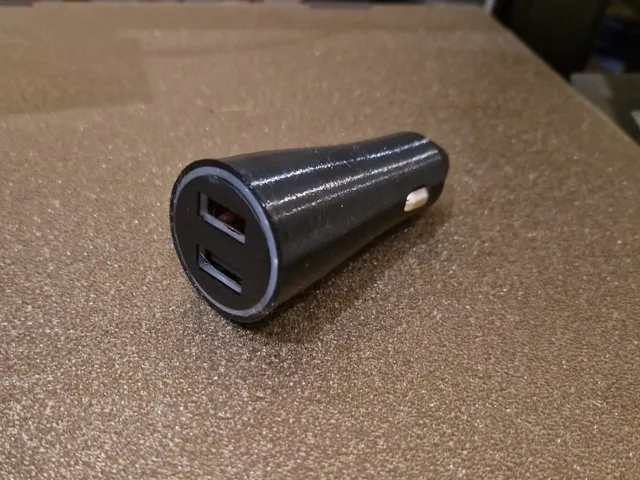Xiaomi dual port car charger case