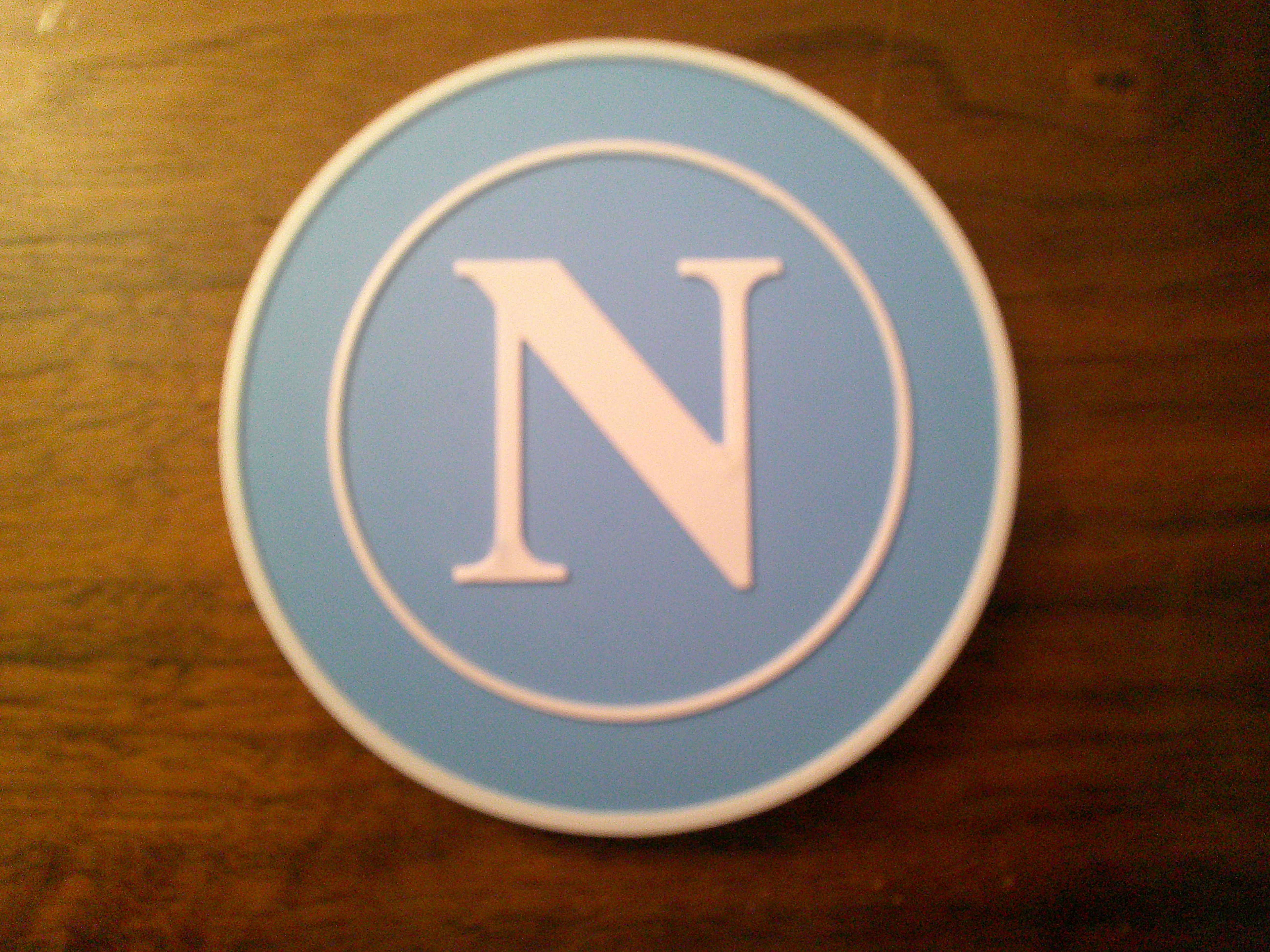Napoli Logo Coaster or Plaque