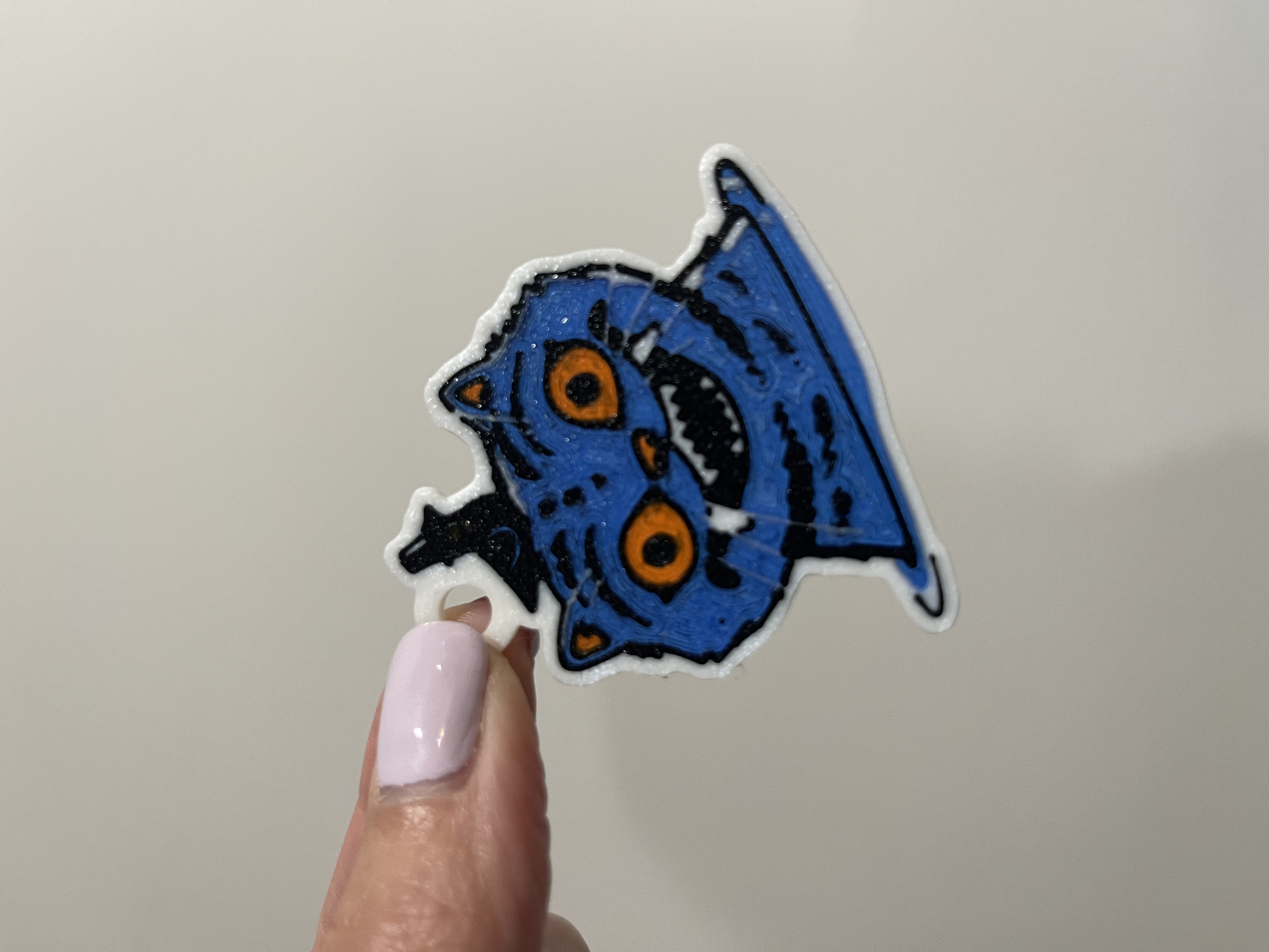 Derpy Cat Keychain – KPOP Demon Hunters