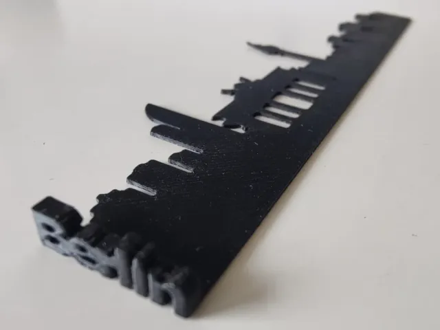 Berlin skyline 3D bookmark
