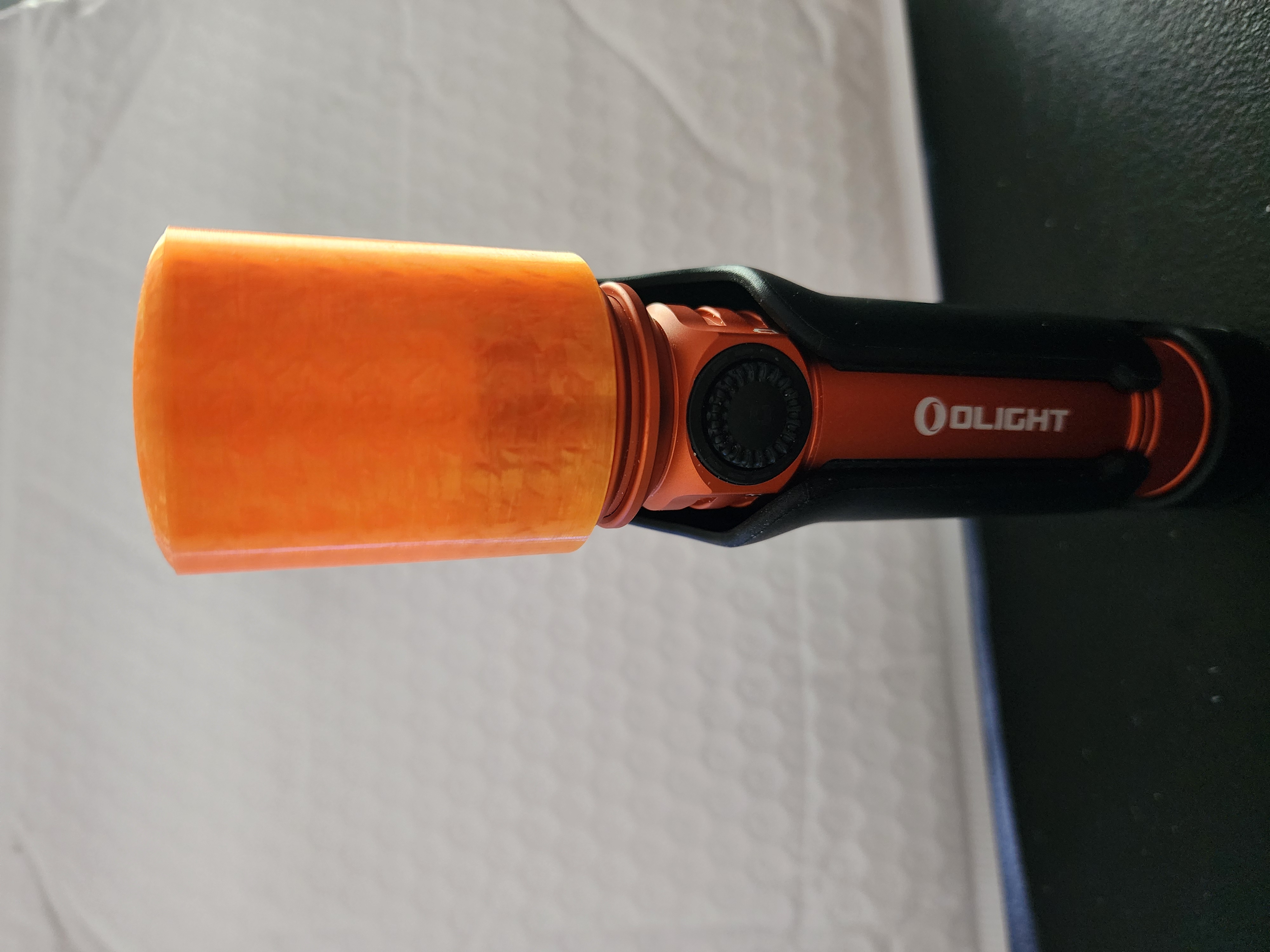 Flashlight Diffuser for OLight Seeker 4 Pro — thumbnail 3
