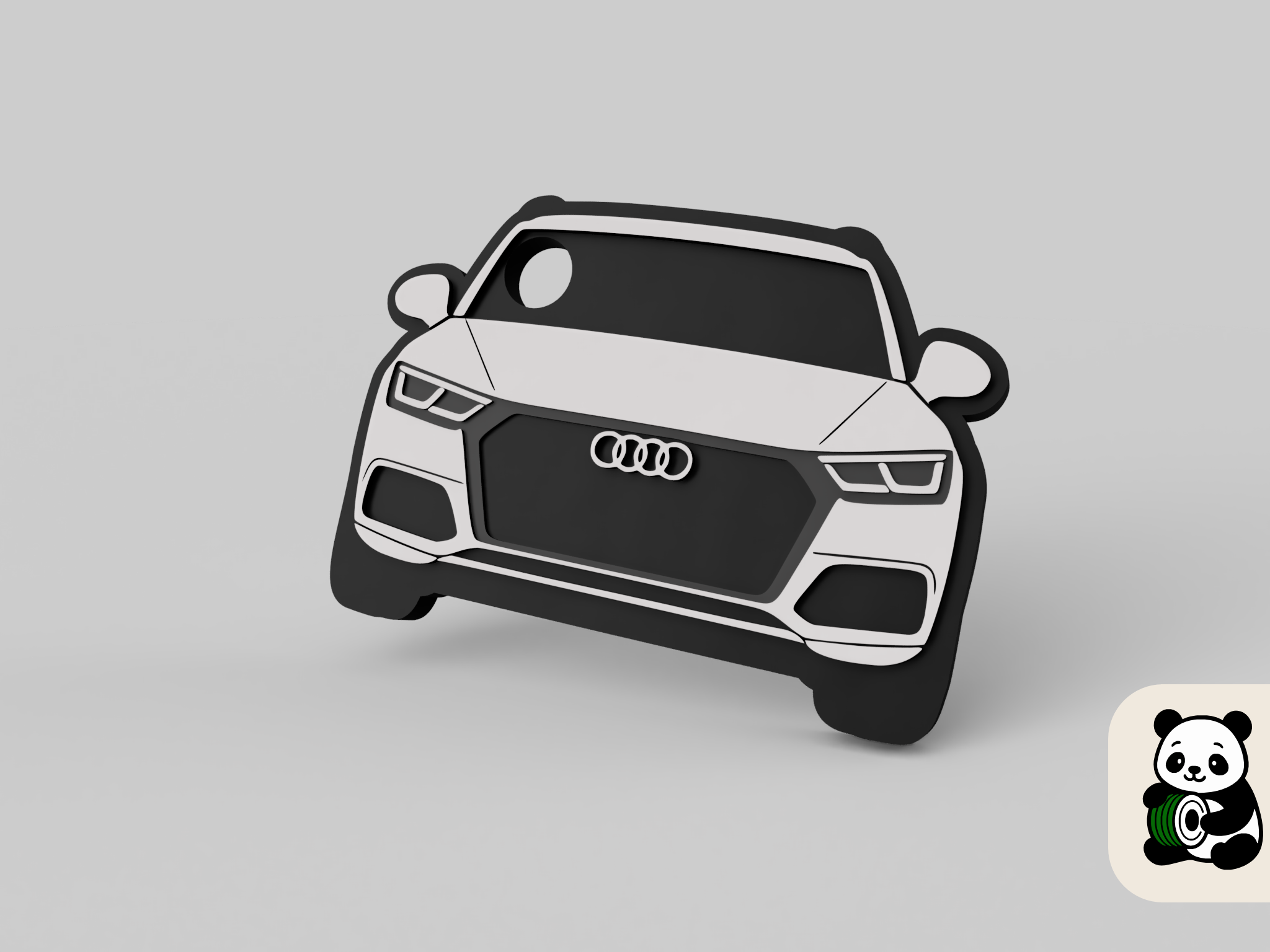 Car Keychain - Audi Q5 (gen. FY)