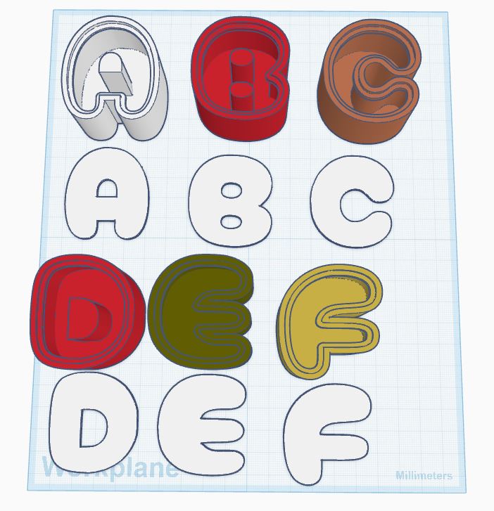Letters A-Z