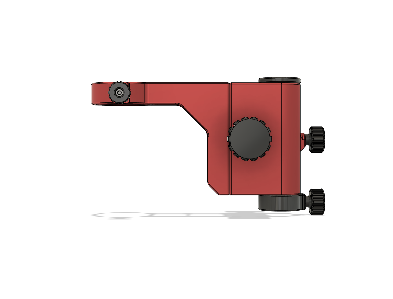 Miniatura 3 do modelo 3D Adjustable digital microscope holder bracket