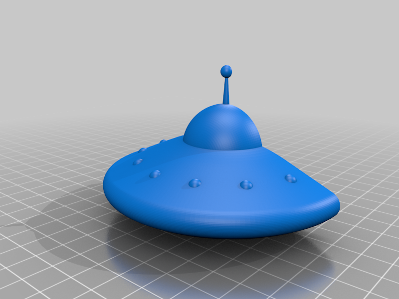 Glow-in-the-Dark Flying Saucer